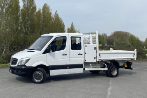 MERCEDES SPRINTER CCB 514 CDI 43 DOUBLE CABINE BENNE COFFRE