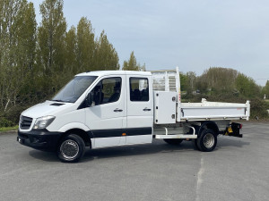 MERCEDES SPRINTER CCB 514 CDI 43 DOUBLE CABINE BENNE COFFRE