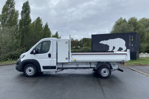 FIAT DUCATO BENNE 3.5 L H3 POWER 140CH MAXI HEAVY DUTY BENNE ACIER GRAND COFFRE